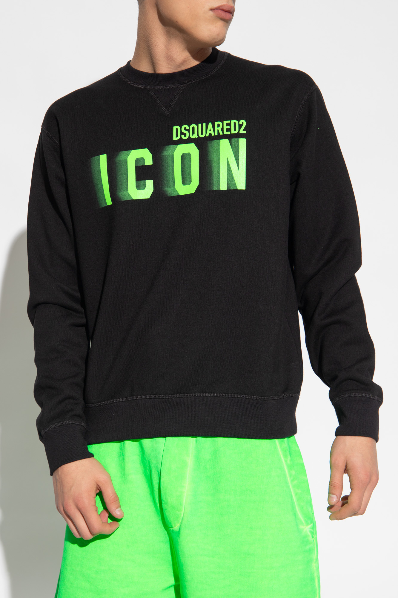 Dsquared2 Hoodie with logo Men s Clothing Bandana Patch Button Down Shirt Biname fmedShops